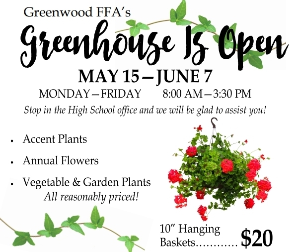 Greenhouse open