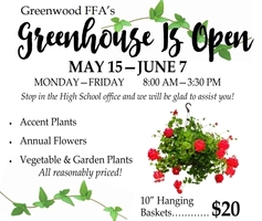 FFA Greenhouse Open