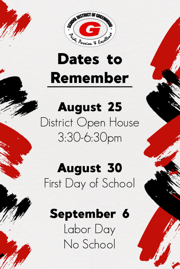 dates to remember August