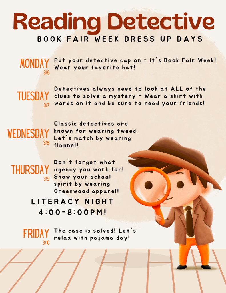 book fair week dress up days
